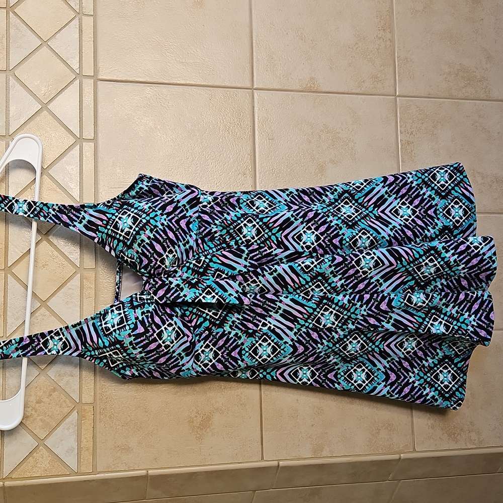 EXCELLENT CONDITION ROBBY LEN SWIM DRESS SIZE 12